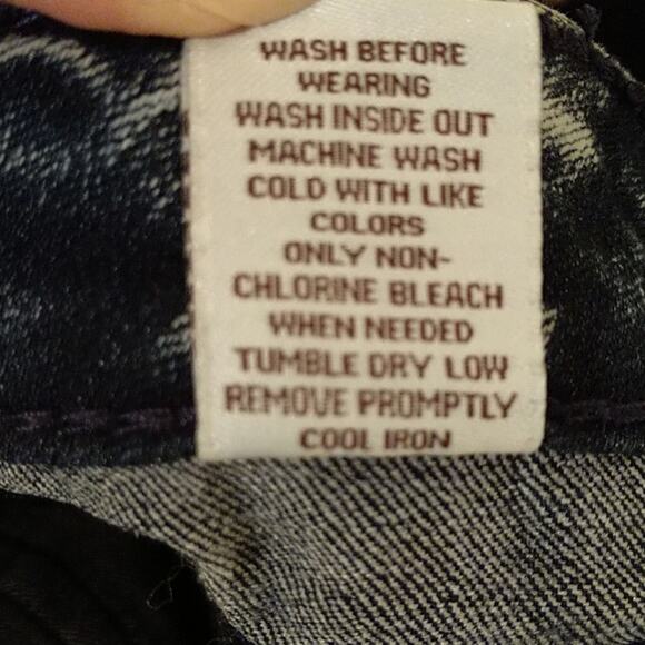 Harmony + Havoc Jeans Acid Wash Jeans size 9 - Picture 7 of 7